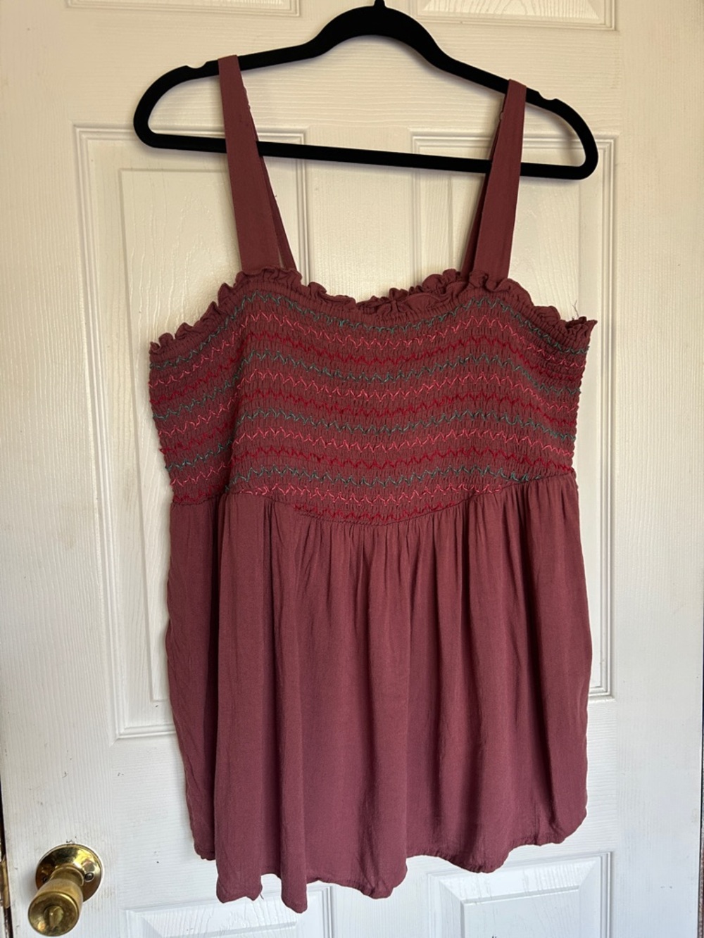 🖤TORRID🖤 Dusty Rose Smocked Camisole Tank